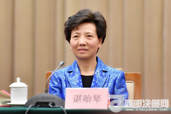 全國人大代表、貴州省委副書記、省長諶貽琴發(fā)言
